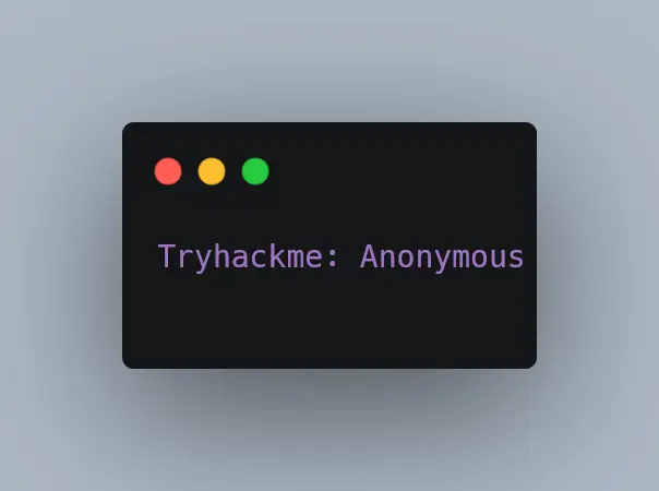 anonymous-tryhackme-walkthrough